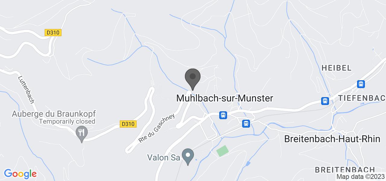 แผนที่การเดินทาง — LA PERLE DES VOSGES