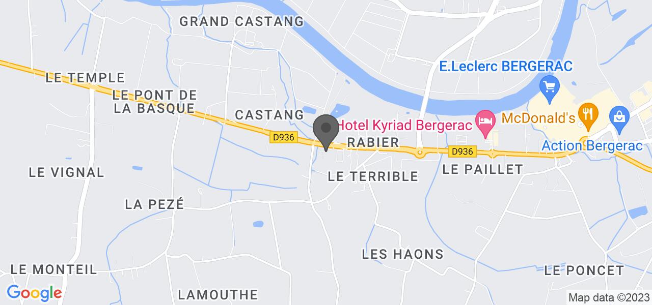 Plan d'accès — LA VILLA SAINT LAURENT