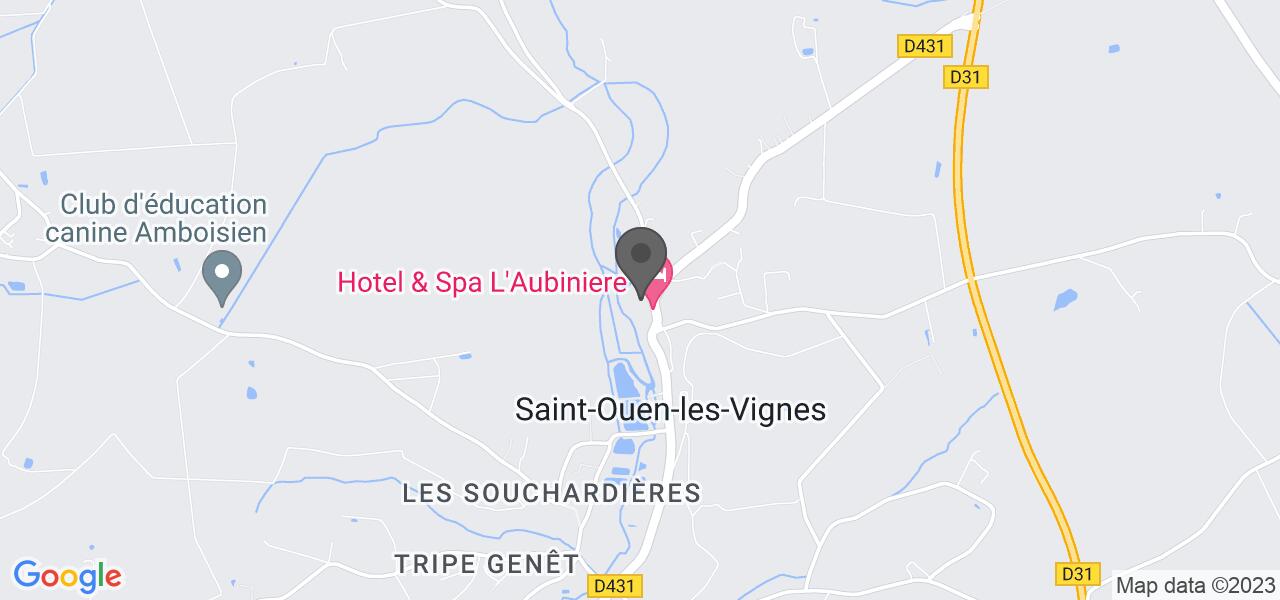 Plan d'accès — L'AUBINIERE
