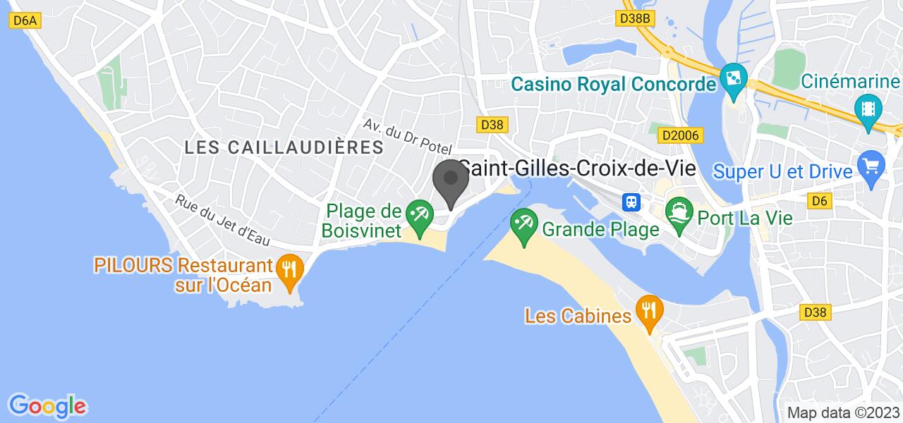 Plan d'accès — LE BOISVINET