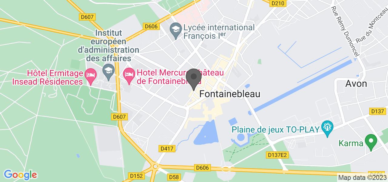 Plan d'accès — AU SOMMELIER DU CHÂTEAU