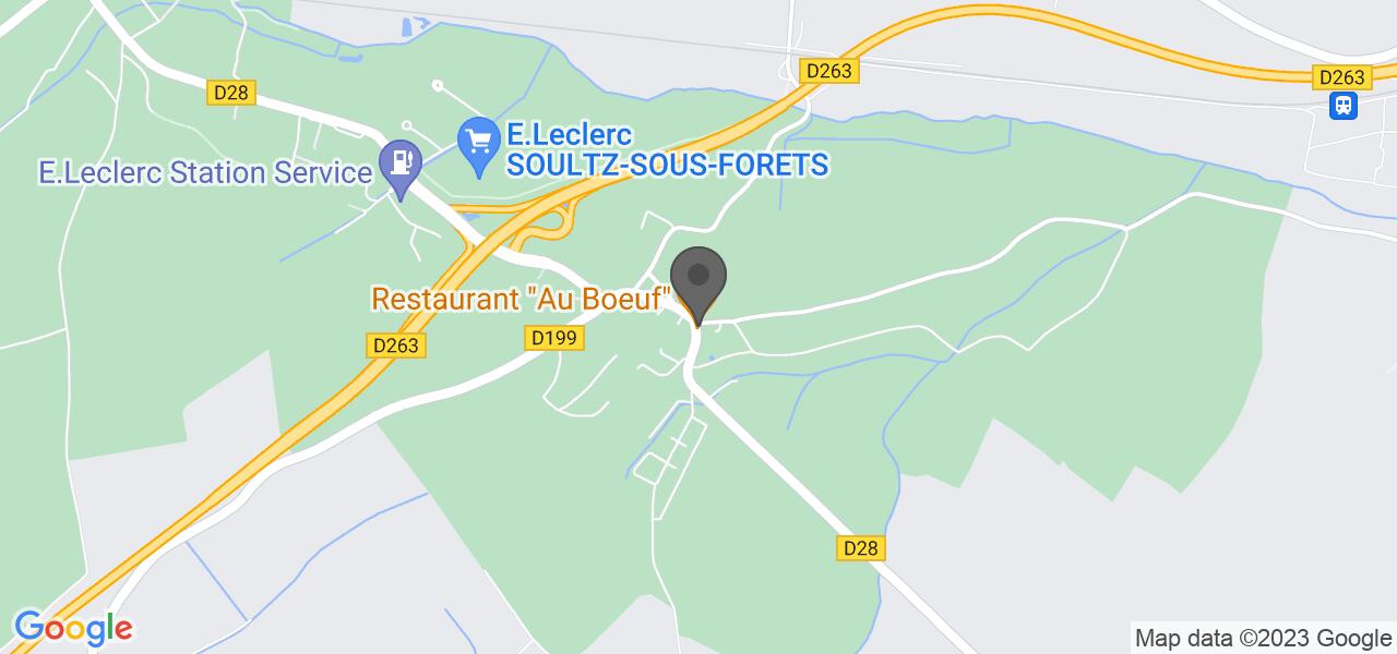 Plan d'accès — AU BOEUF