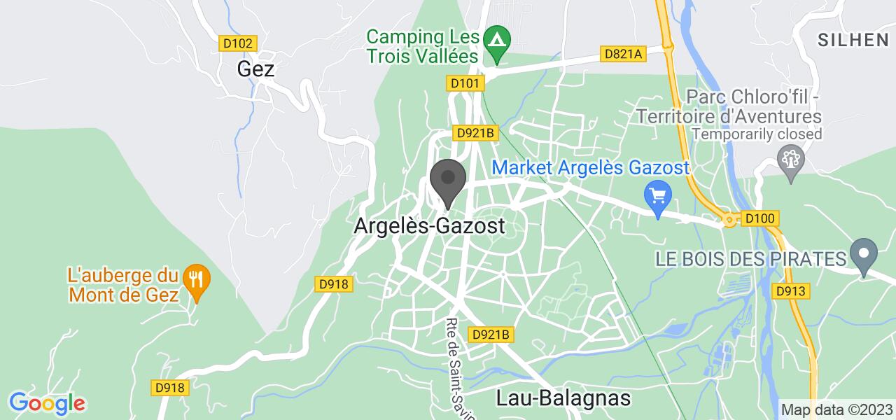 Mapa de acceso — AU FOND DU GOSIER
