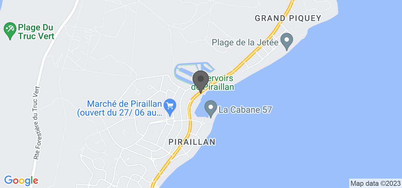 Plan d'accès — LA PLEINE MER