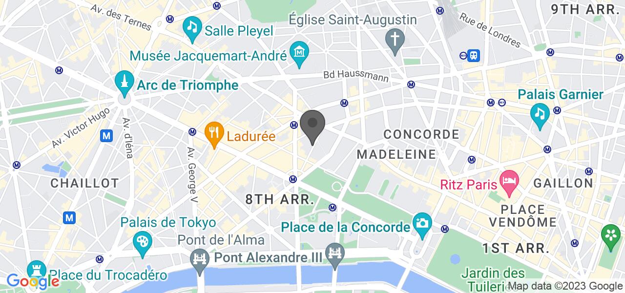 Plan d'accès — L'EMPIRE DU 8ème