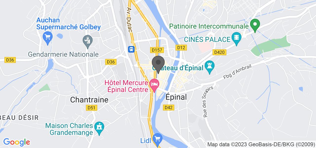 Access map — LE BAGATELLE