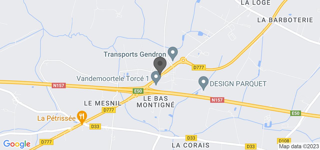 Plan d'accès — [ A' ] TABLE