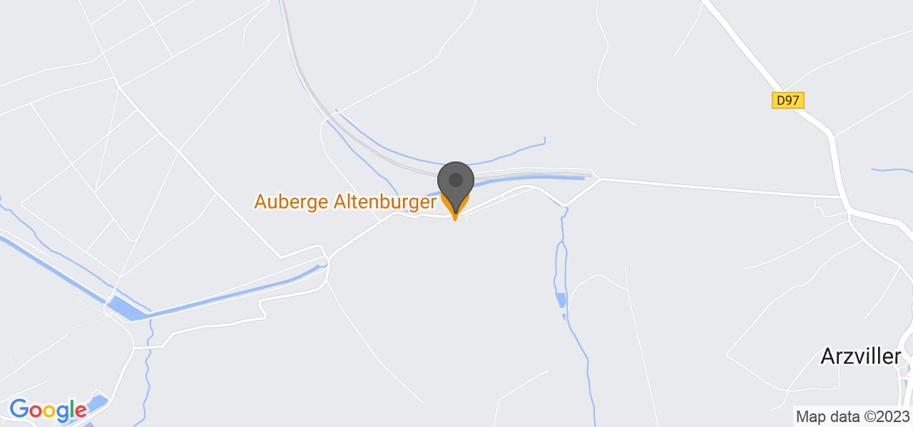 Plan d'accès — AUBERGE ALTENBURGER