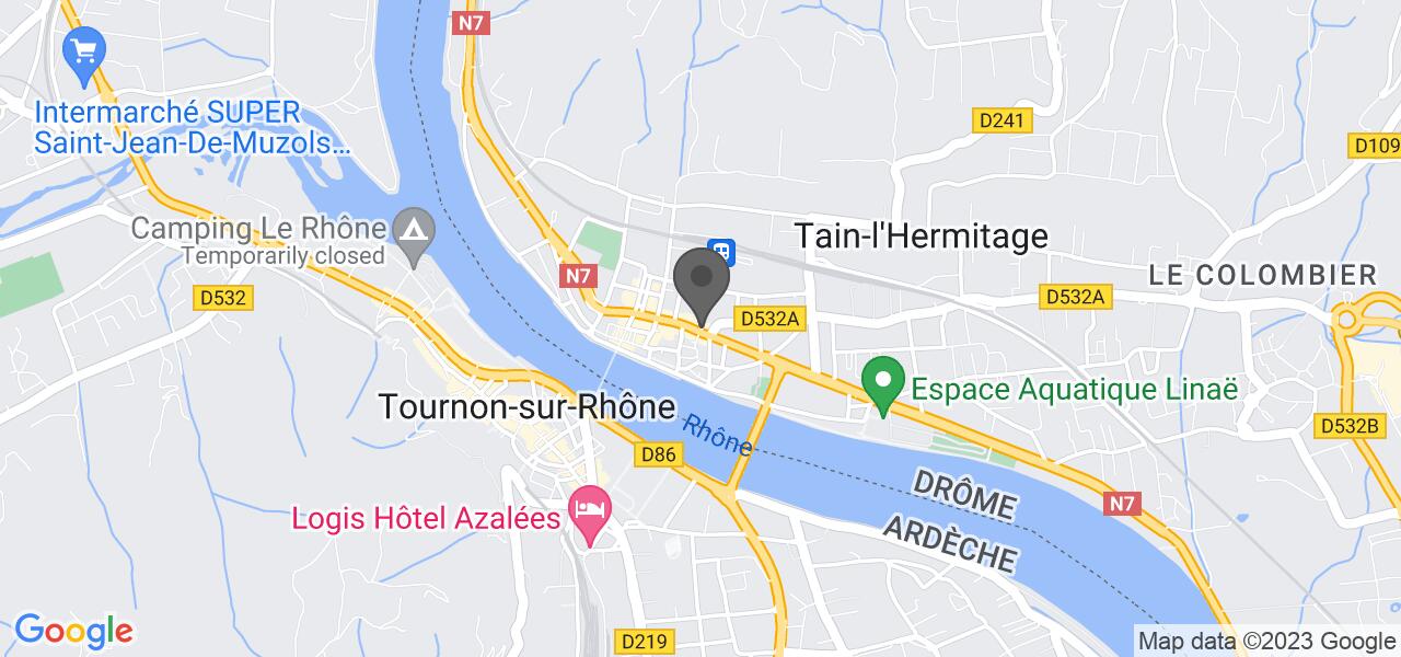 Mapa de acceso — LE PAVILLON DE L'ERMITAGE