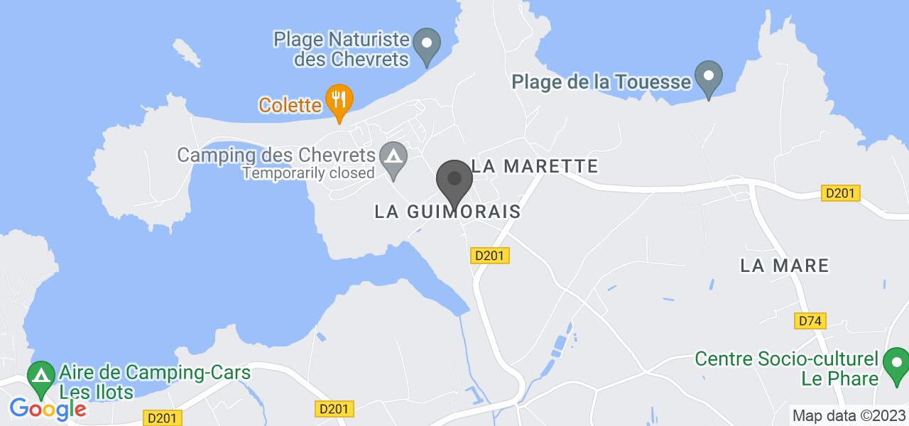 Mapa de acesso — LA PERLE NOIRE