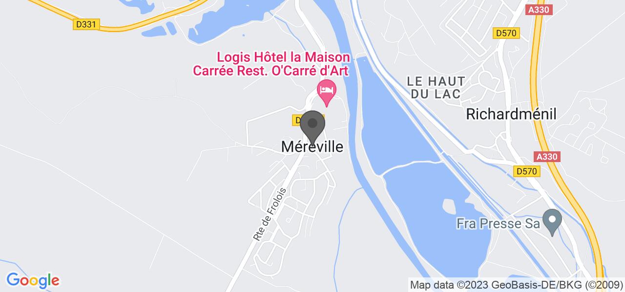 Plan d'accès — LA MAISON CARREE