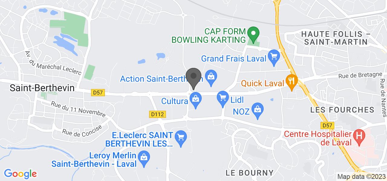 Plan d'accès — LE BISTROT DU PAVILLON