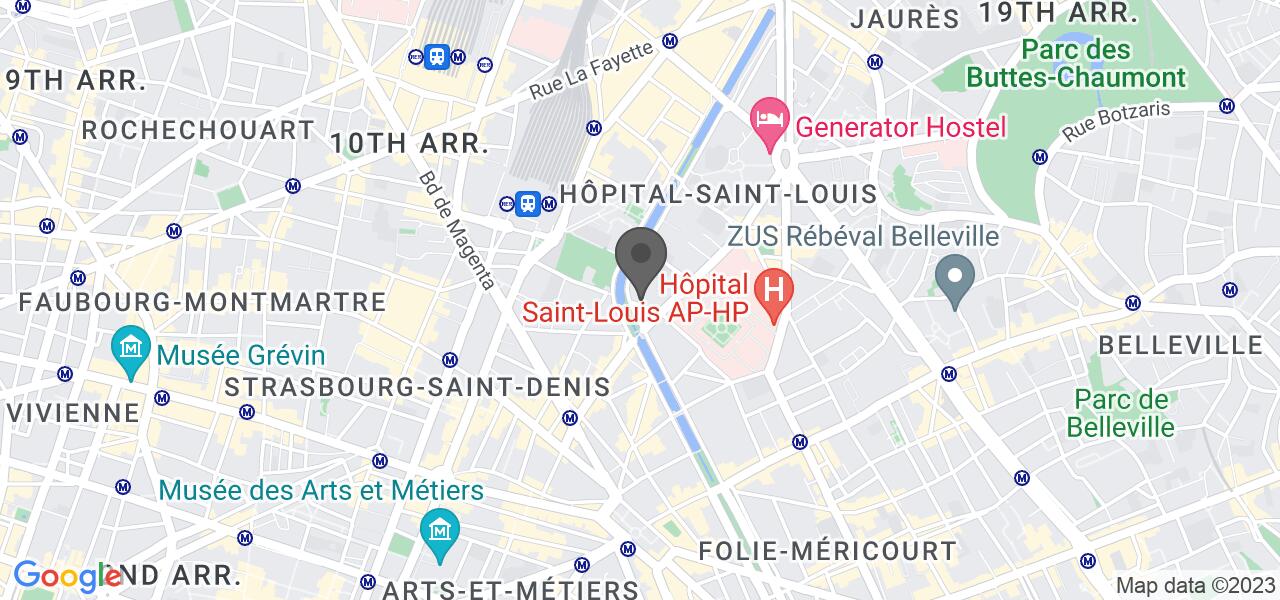 Plan d'accès — LA CANTINE DE QUENTIN