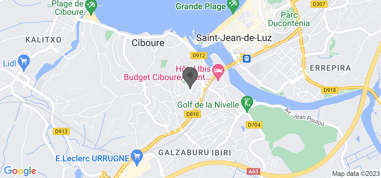 Plan d'accès — BAR RESTAURANT MATTIN