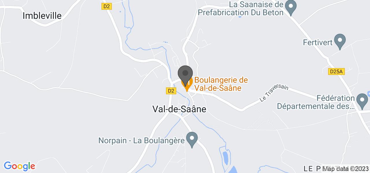 交通地图 — AUBERGE DE LA MERE DUVAL