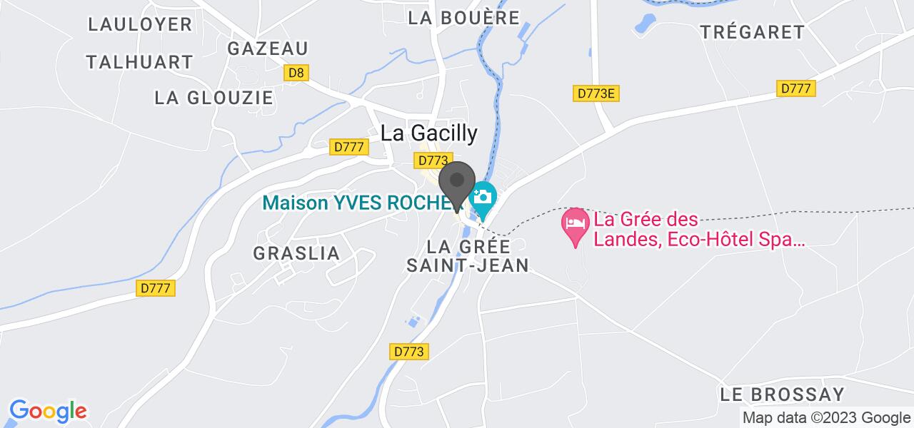 Plan d'accès — RESTAURANT AU BOUT DU PONT