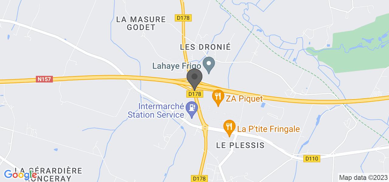 Mappa di accesso — LE PATIO