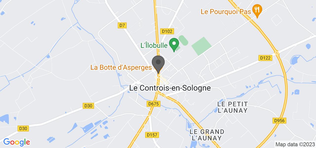 Plan d'accès — La Botte d'Asperges