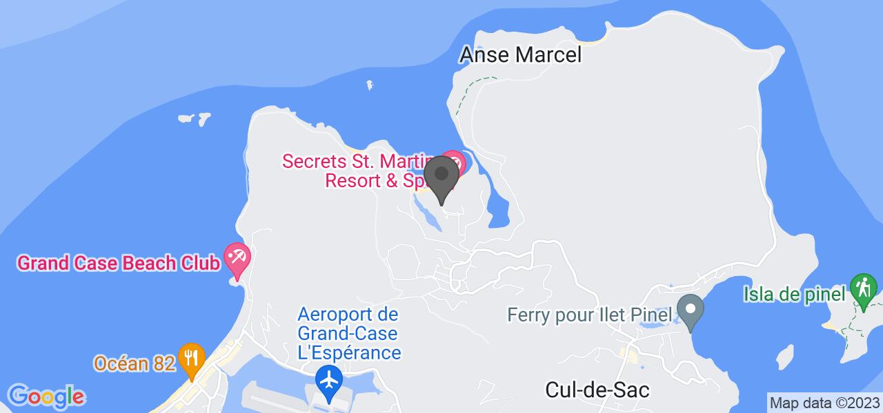交通地图 — ANSE MARCEL BEACH
