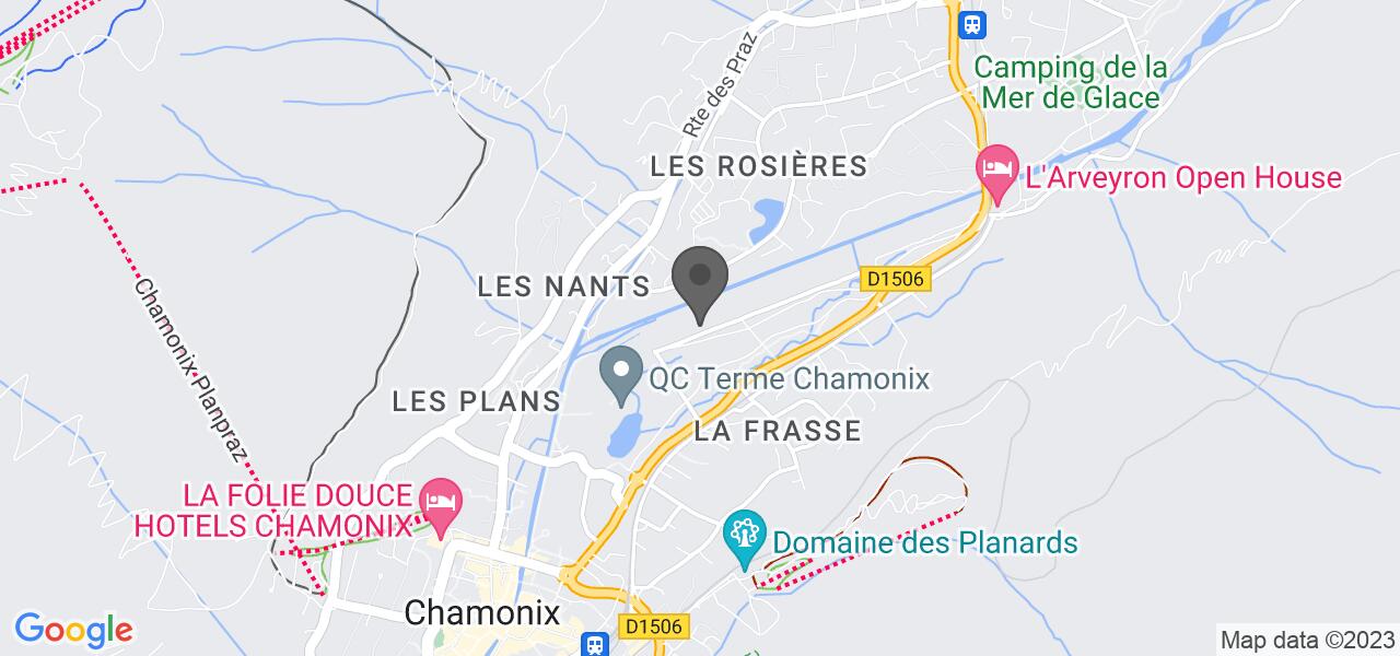 Plan d'accès — L'Index Chamonix