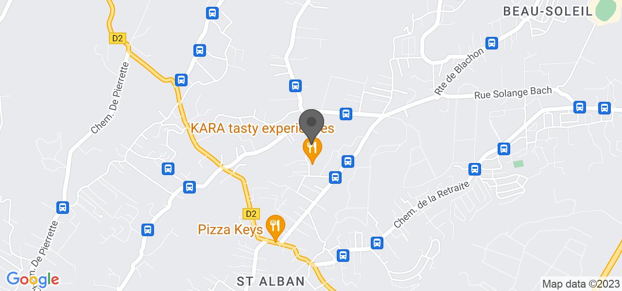 Plan d'accès — kara tasty experiences