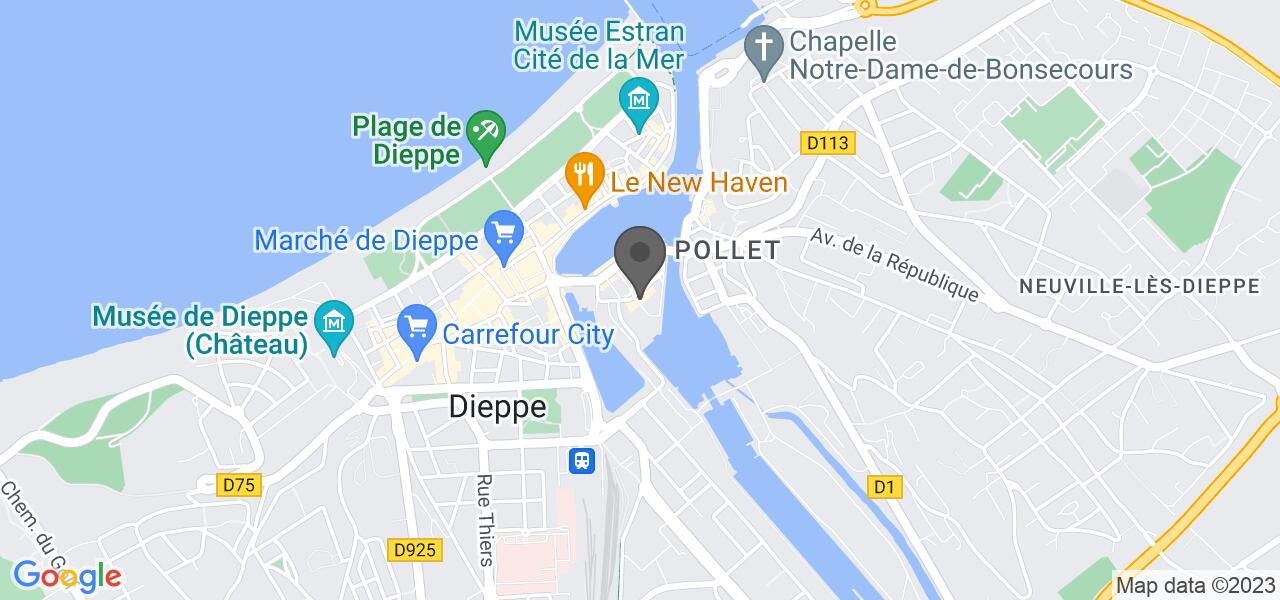 Plan d'accès — La Cale - Maître Restaurateur de France