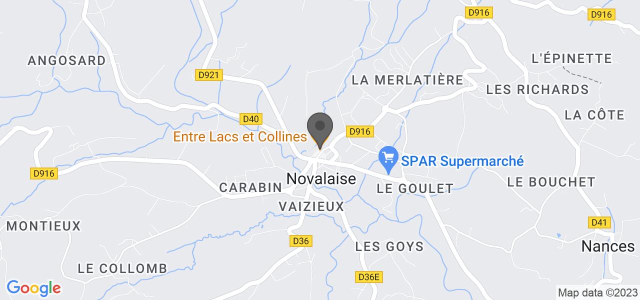 Plan d'accès — Entre Lacs et Collines