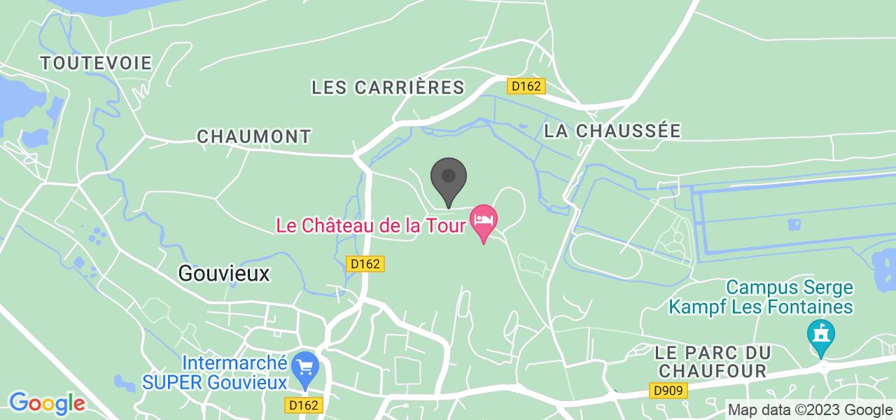 Anfahrtsplan — CHÂTEAU DE LA TOUR