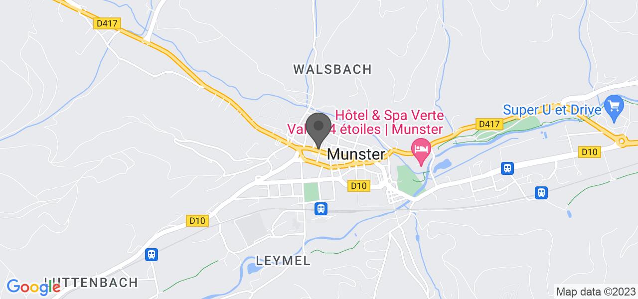 Plan d'accès — AUBERGE AUX 4 SAISONS
