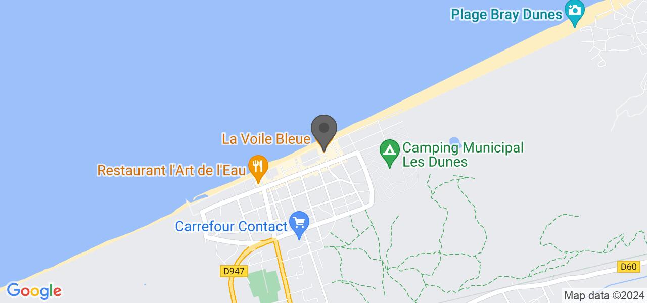 Plan d'accès — La Voile Bleue
