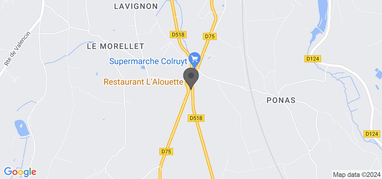 Plan d'accès — L'Alouette