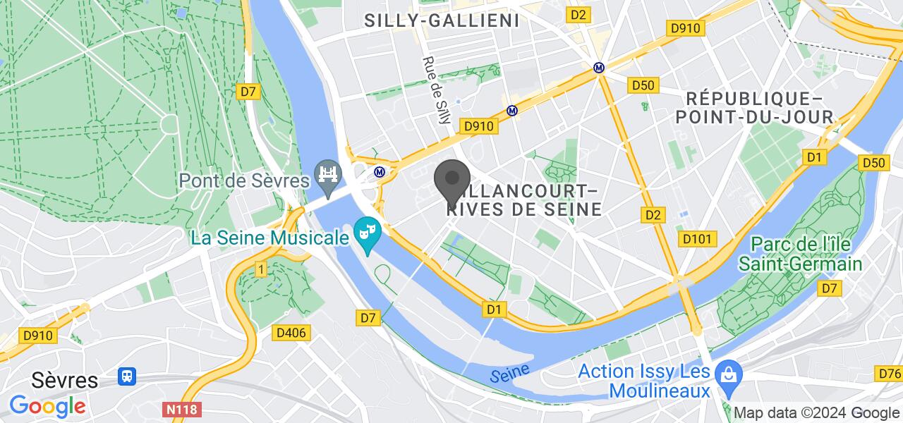 Routekaart — La Terrasse Seguin