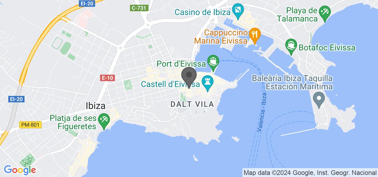 Plan d'accès — Locals Only Eivissa