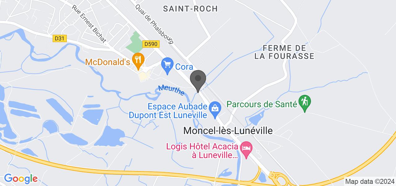 Mapa de acesso — LE RELAIS SAINT JEAN