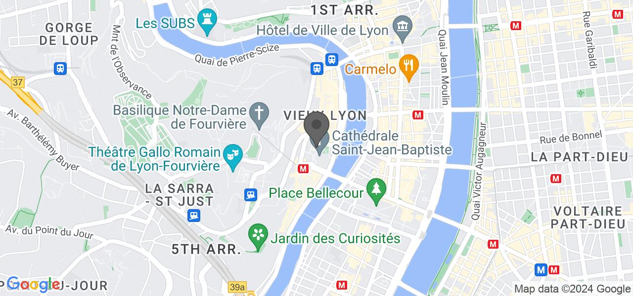 Plan d'accès — BRASSERIE GABRIEL