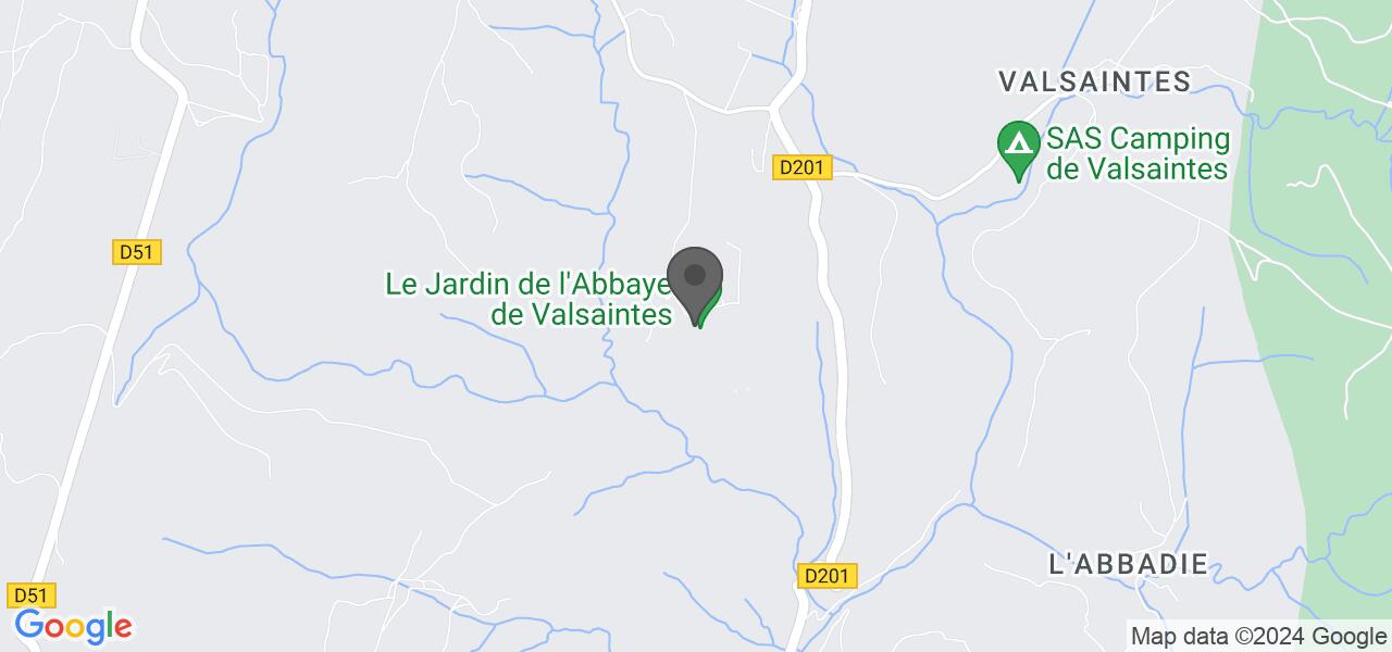 Plan d'accès — Les jardins de l'abbaye