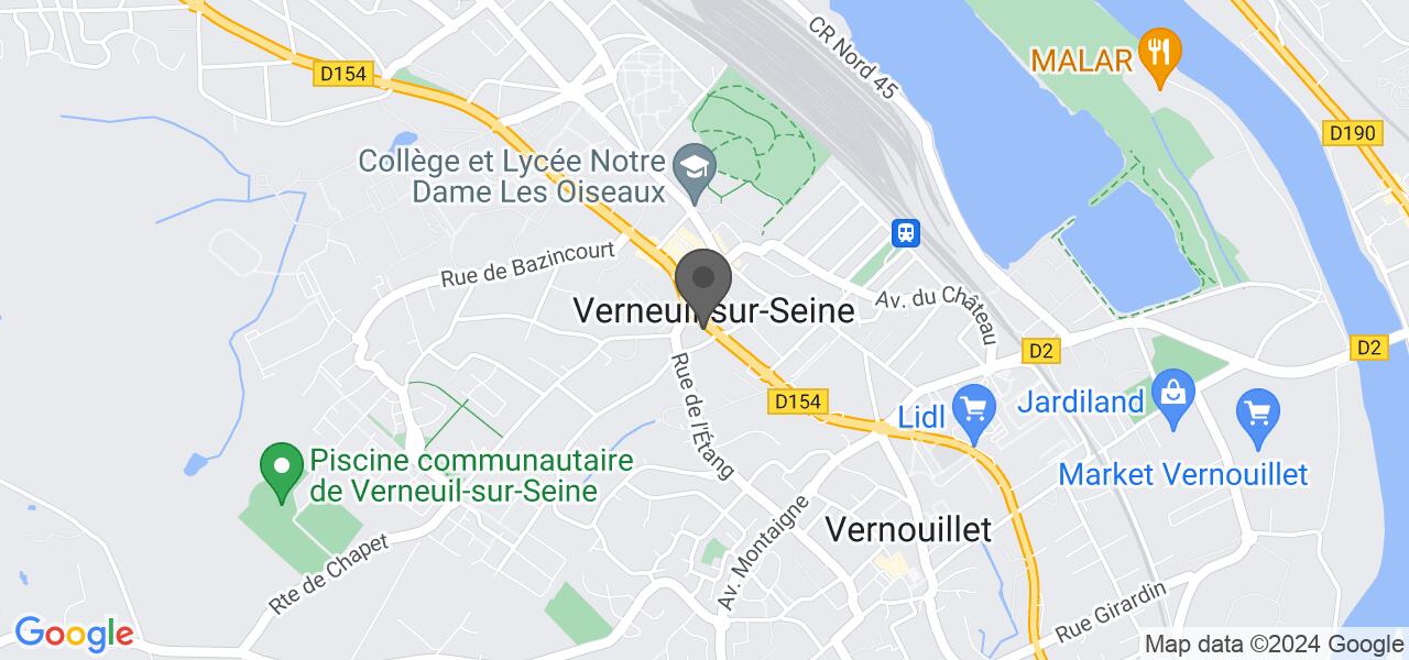 Mapa de acceso — de Gevigney