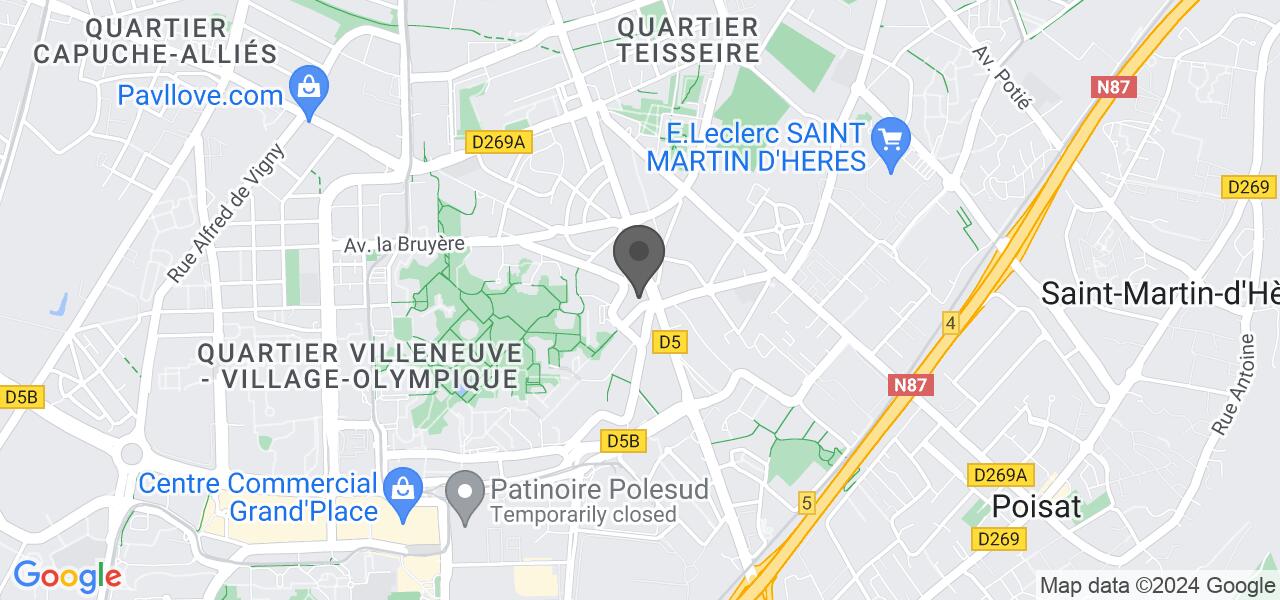 Plan d'accès — L'intuition 