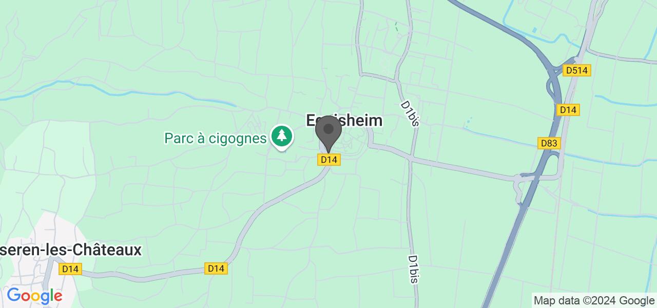 Plan d'accès — L'ASSIETTE D'EGUISHEIM