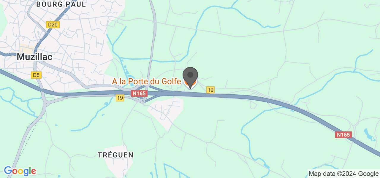 Plan d'accès — A la Porte du Golfe