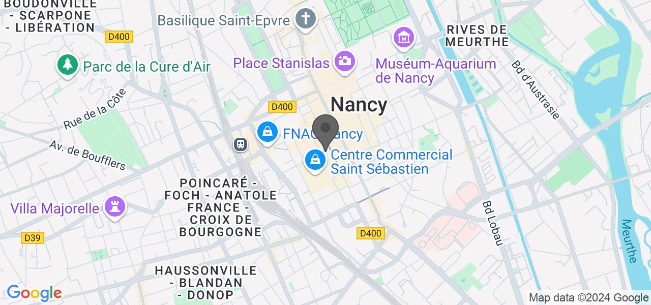Plan d'accès — Le Charles Trois