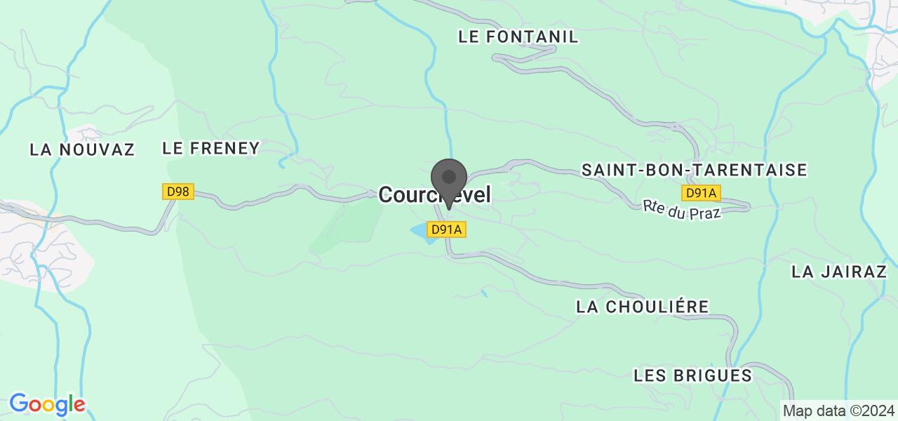 Access map — La Petite Bergerie