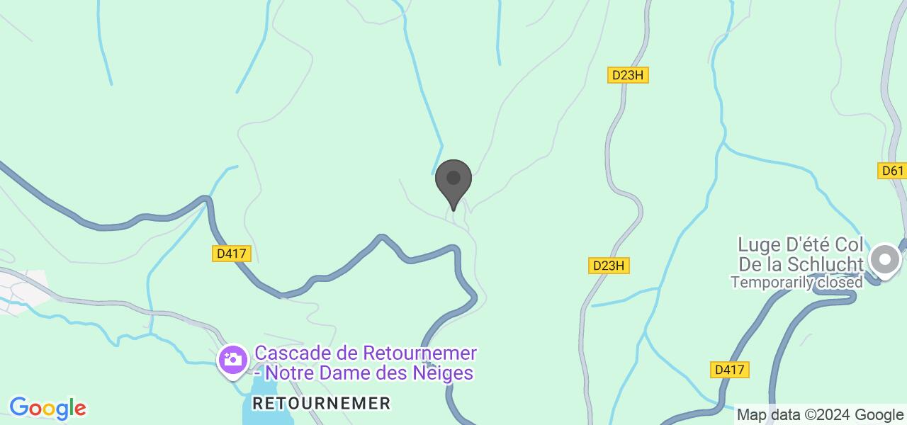 Plan d'accès — Auberge de la Chaume de Balveurche