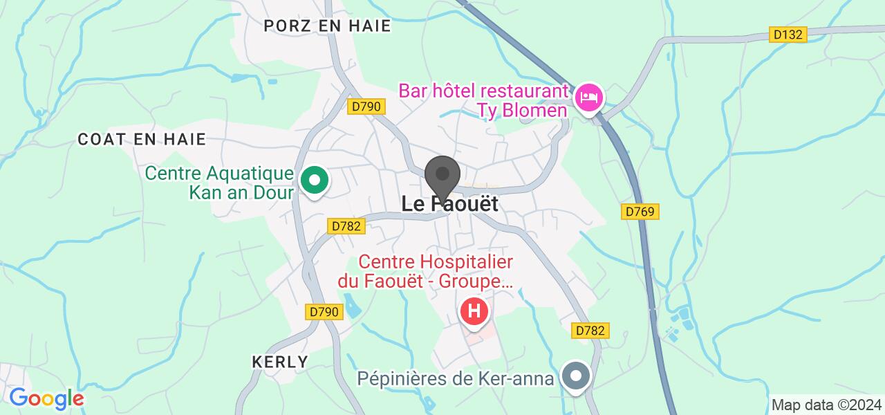 Plan d'accès — Le Thon Qui Rit