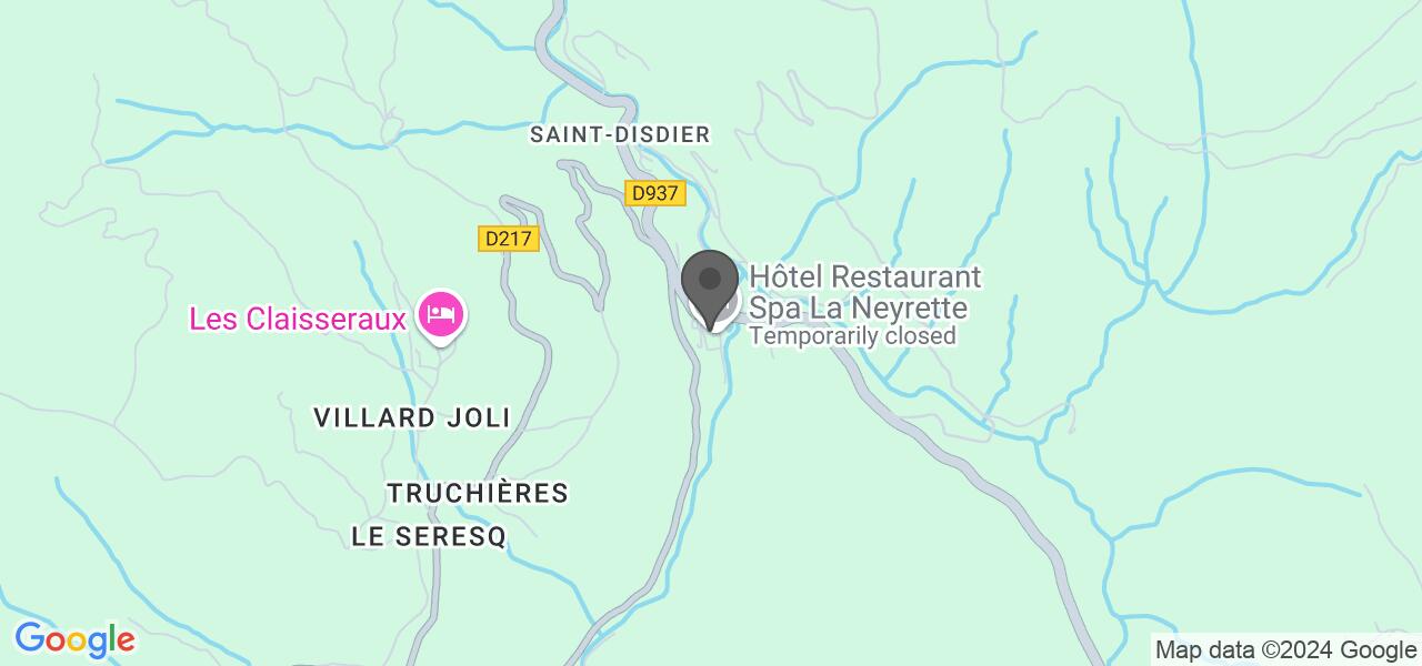 Plan d'accès — La Neyrette