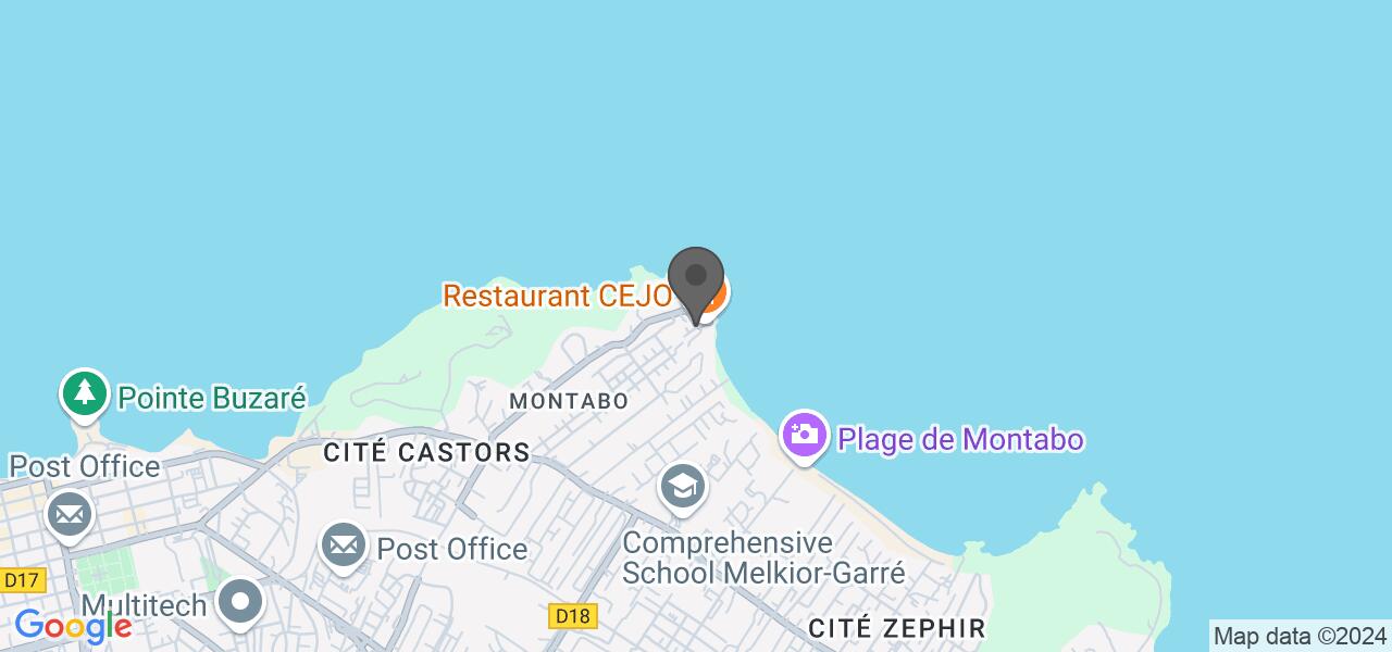 Mapa de acesso — RESTAURANT CEJO