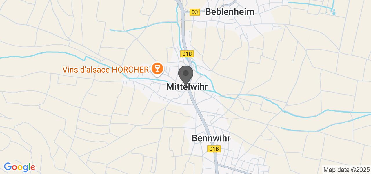Plan d'accès — La Table de Mittelwihr