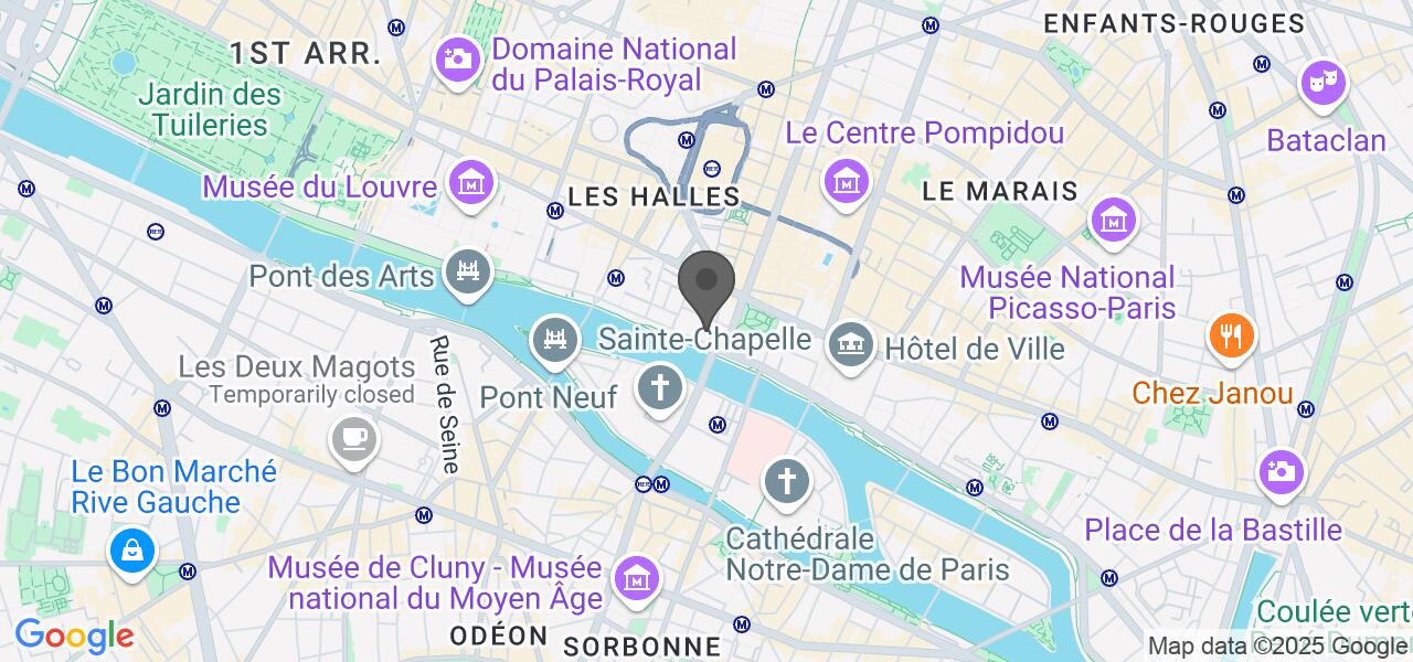 Plan d'accès — Au Vieux Châtelet